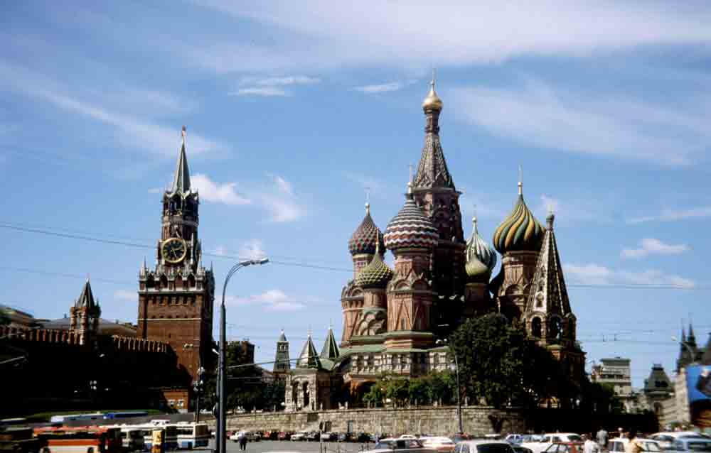 13 - Rusia - Moscu - catedral de san Basilio - 1995
